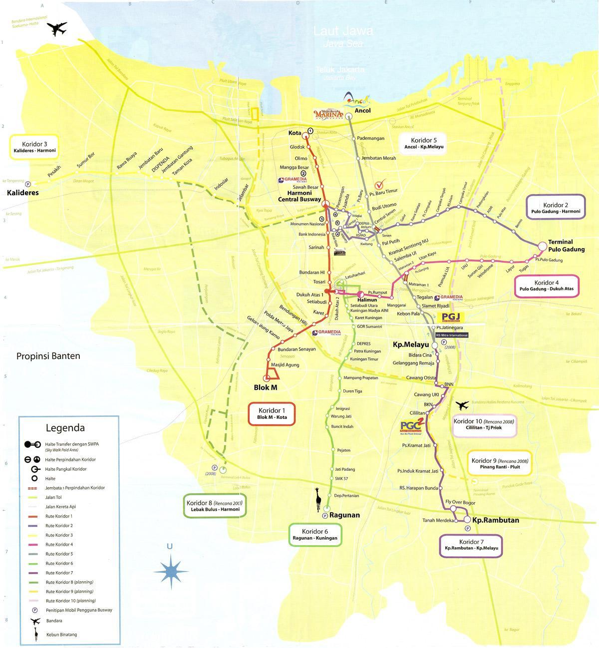 mappa di mappa ancol Jakarta