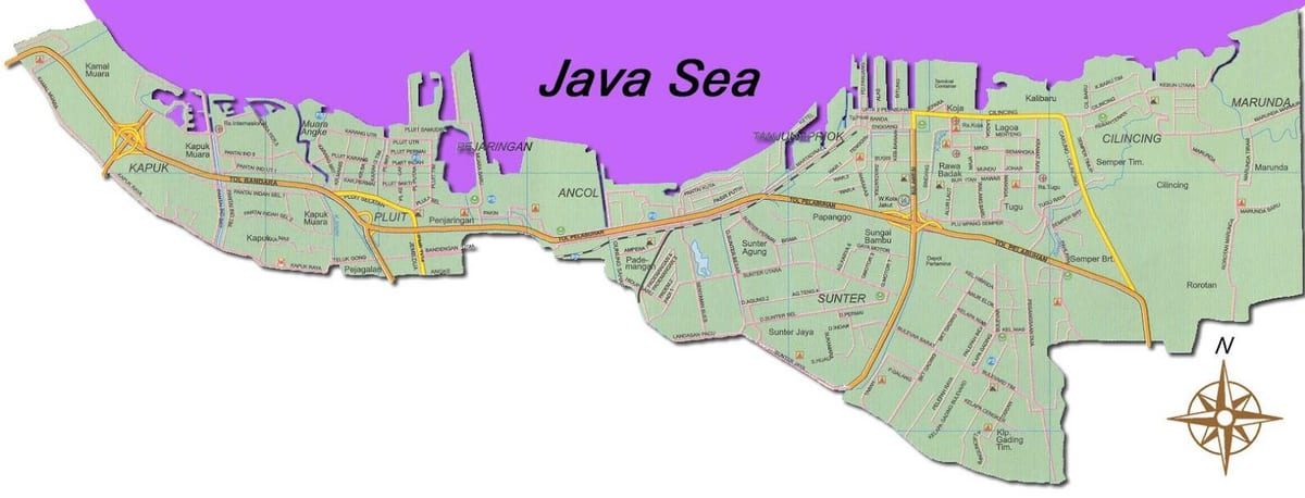 Jakarta mappa