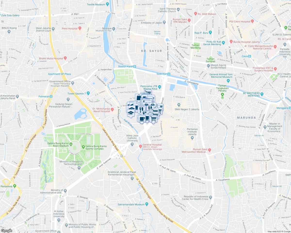 sudirman Jakarta mappa